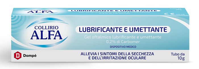 COLLIRIO ALFA LUBRIFICANTE E UMETTANTE GEL 10 ML - Farmacia Bartoli