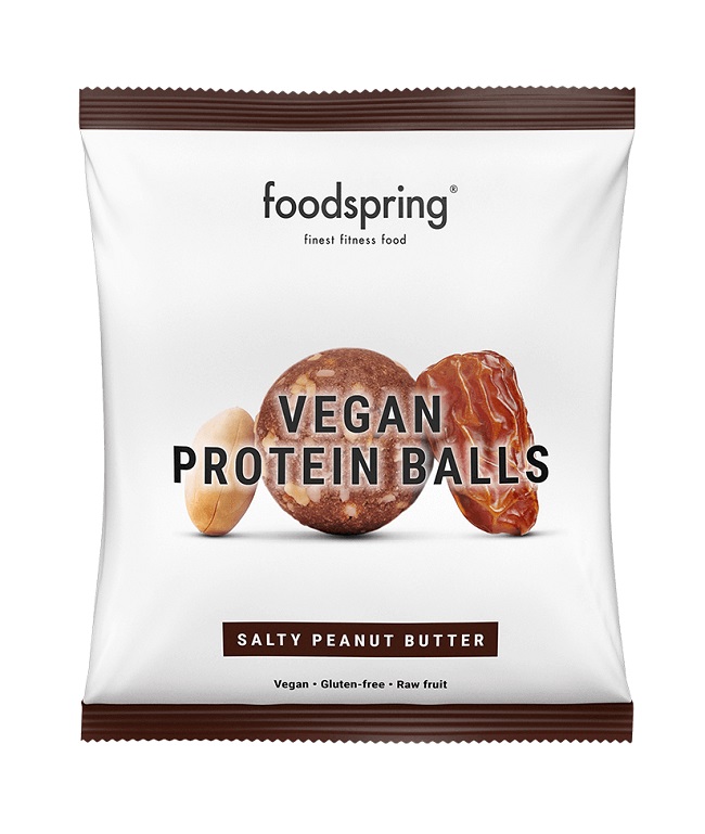 PROTEIN BALLS VEGANE BURRO ARACHIDI SALATO 40 G - Farmacia Bartoli