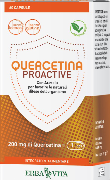 QUERCETINA PROACTIVE 60 CAPSULE - Farmacia Bartoli