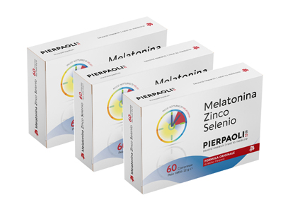 MELATONINA ZINCO SELENIO PROMO PACK 3 PEZZI - Farmacia Bartoli
