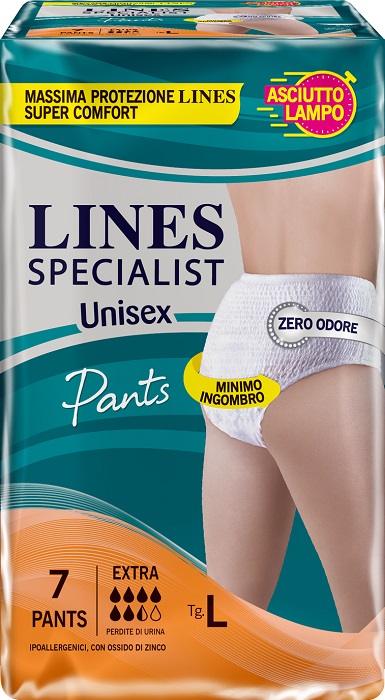 LINES SPECIALIST PANTS UNISEX EXTRA L 7 PEZZI - Farmacia Bartoli