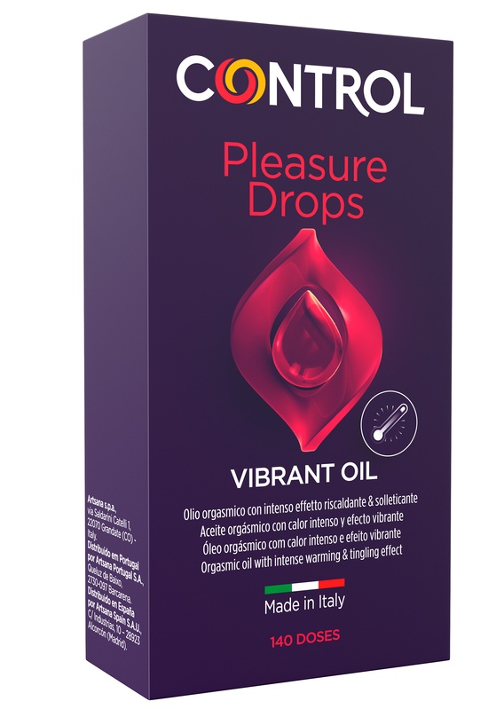 CONTROL VIBRANT OIL PLEASURE DROPS - Farmacia Bartoli