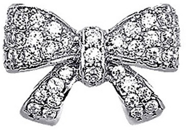 ORECCHINI BOW TIE CRYSTALS 12 MM - Farmacia Bartoli
