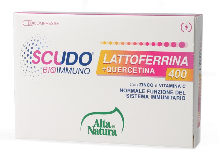 SCUDO LATTOFERRINA + QUERCETINA 400 30 COMPRESSE - Farmacia Bartoli