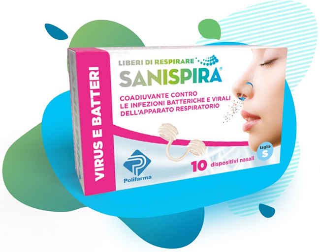 SANISPIRA VISUR & BATTERI FILTRO NASALE SMALL 10 PEZZI - Farmacia Bartoli