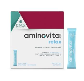 AMINOVITA PLUS RELAX 20 STICK DA 2 G - Farmacia Bartoli