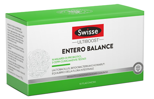 SWISSE ENTERO BALANCE LIQUIDO 10 FLACONCINI - Farmacia Bartoli