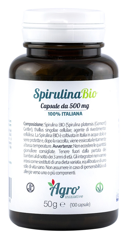 SPIRULINA BIO 100 CAPSULE - Farmacia Bartoli