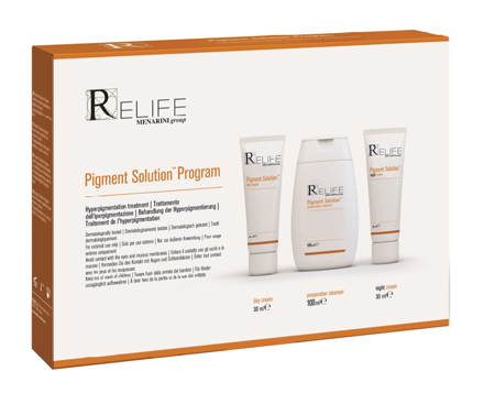 PIGMENT SOLUTION PROGRAM KIT DAY CREAM 30 ML + NIGHT CREAM 30 ML + CLEANSER 100 ML NUOVO PACKAGING MULTILINGUA - Farmacia Bartoli