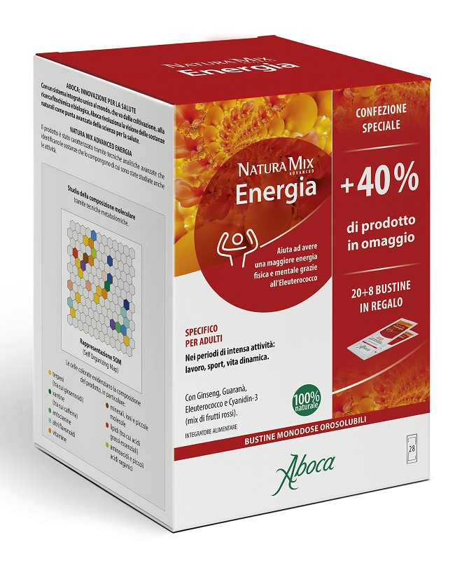 NATURA MIX ADVANCED ENERGIA 28 BUSTINE CONFEZIONE SPECIALE - Farmacia Bartoli