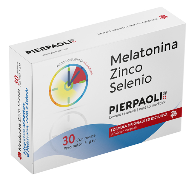 MELATONINA ZINCO SELENIO 30 COMPRESSE - Farmacia Bartoli