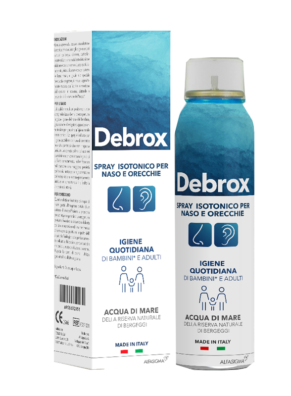 DEBROX SPRAY NASO ORECCHIE B/A 125ML - Farmacia Bartoli