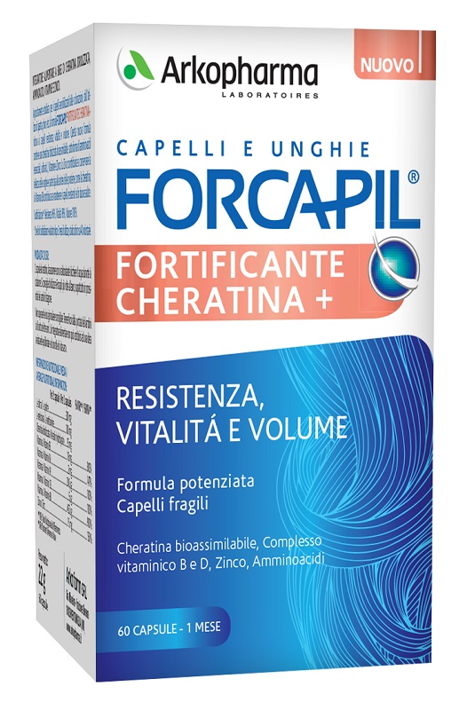 FORCAPIL FORTIFICANTE CHERATINA 60 CAPSULE - Farmacia Bartoli