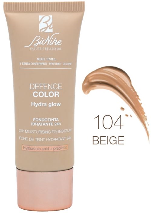 DEFENCE COLOR FONDOTINTA HYDRA GLOW 104 - Farmacia Bartoli
