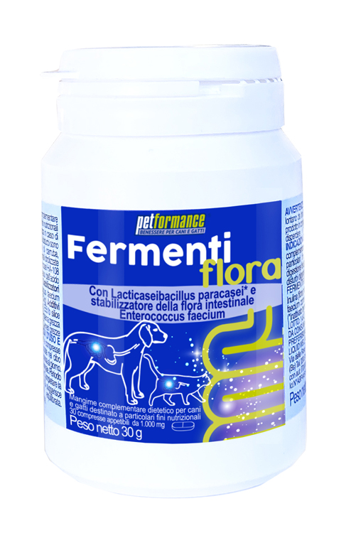 PETFORMANCE FERMENTIFLORA 30 COMPRESSE - Farmacia Bartoli