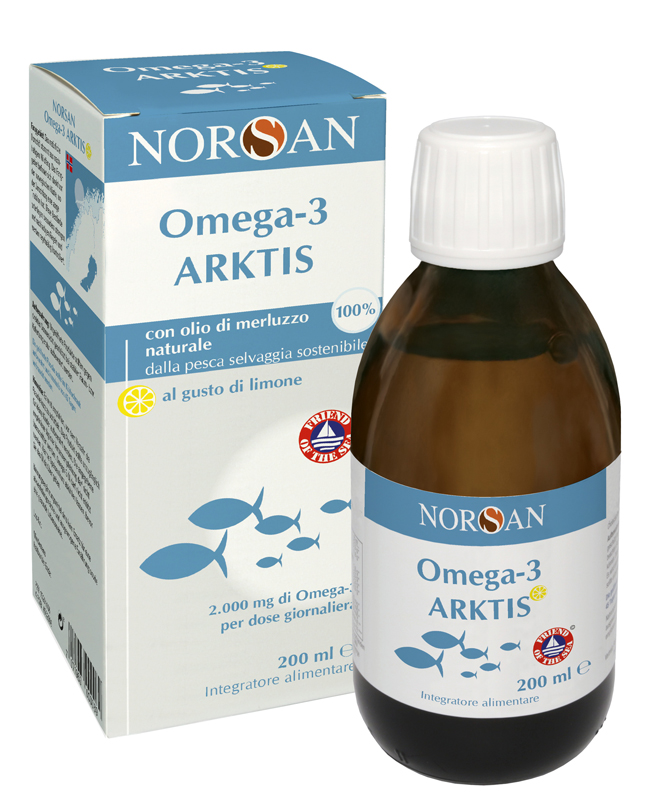 NORSAN OMEGA 3 ARKTIS 200 ML - Farmacia Bartoli
