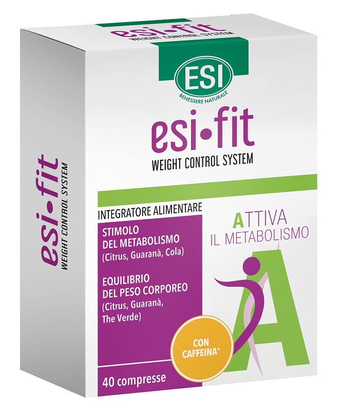 ESI FIT ATTIVA CON CAFFEINA 40 COMPRESSE - Farmacia Bartoli
