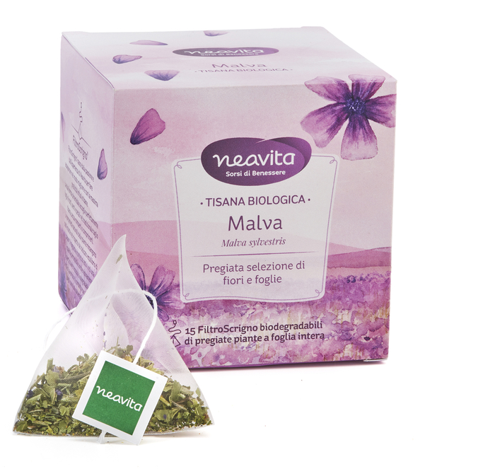 NEAVITA FILTROSCRIGNO MALVA FIORI E FOGLIE BIO 15 FILTRI 1,2 G - Farmacia Bartoli