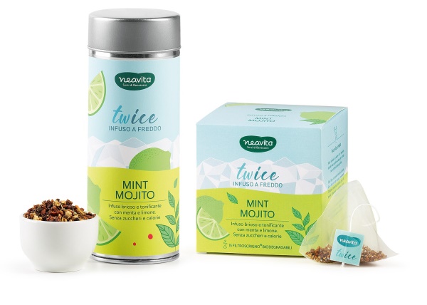 NEAVITA INFUSO TWICE MINT MOJITO FILTROSCRIGNO 15 FILTRI 3,5 G - Farmacia Bartoli
