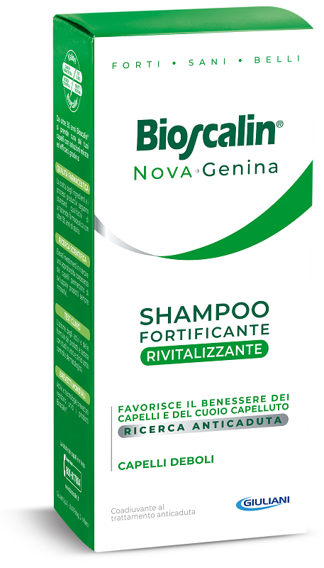 BIOSCALIN NOVA GENINA SHAMPOO FORTIFICANTE RIVITALIZZANTE 200 ML - Farmacia Bartoli