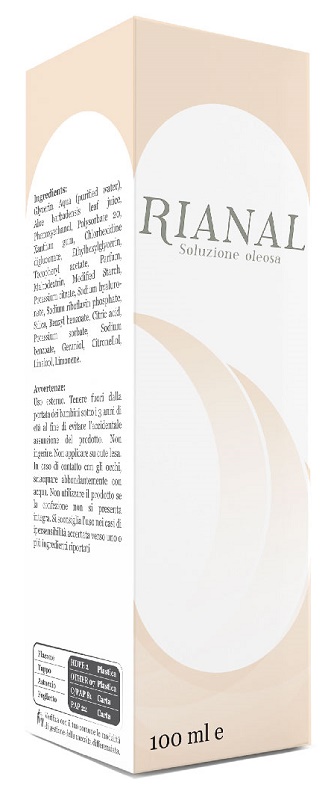 RIANAL SOLUZIONE OLEOSA 100 ML - Farmacia Bartoli