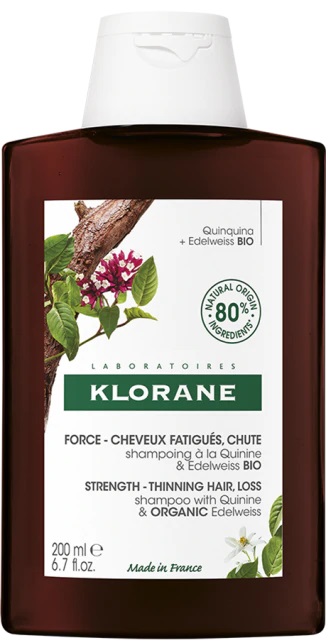 KLORANE SHAMPOO CHININA-STELLA ALPINA BIO 200 ML - Farmacia Bartoli