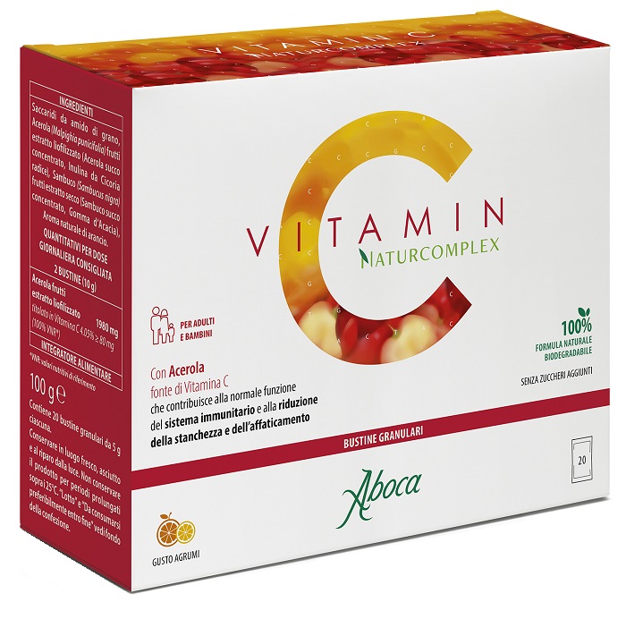 VITAMIN C NATURCOMPLEX 20 BUSTINE - Farmacia Bartoli