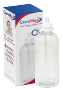 CURAMED GORGOGLIATORE KIT UMIDIFICATORE PER OSSIGENOTERAPIA - Farmacia Bartoli