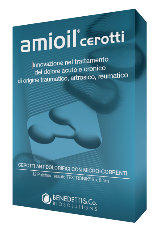 AMIOIL CEROTTI 12 PEZZI - Farmacia Bartoli