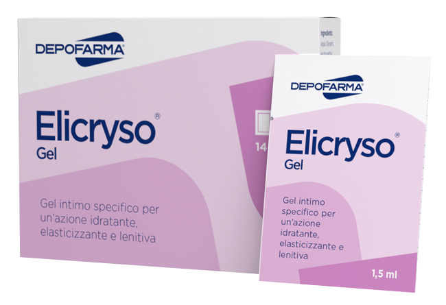 ELICRYSO GEL INTIMO IDRATANTE ELASTICIZZANTE E LENITIVO 14 BUSTINE DA 1,5 ML - Farmacia Bartoli