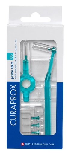 CURAPROX CPS 06 SCOVOLINO PRIME START 06 TURQUOISE 5 PEZZI - Farmacia Bartoli
