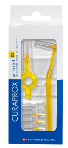 CURAPROX CPS 09 SCOVOLINO PRIME START 09 YELLOW 5 PEZZI - Farmacia Bartoli