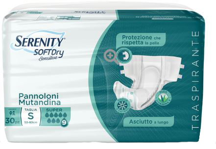 PANNOLONE MUTANDINA SERENITY SD SENSITIVE SUPER M 15 PEZZI - Farmacia Bartoli