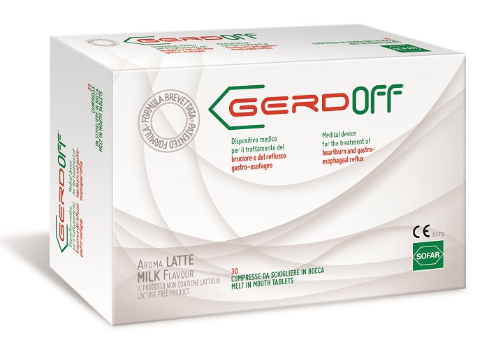 GERDOFF GUSTO LATTE 30 COMPRESSE - Farmacia Bartoli