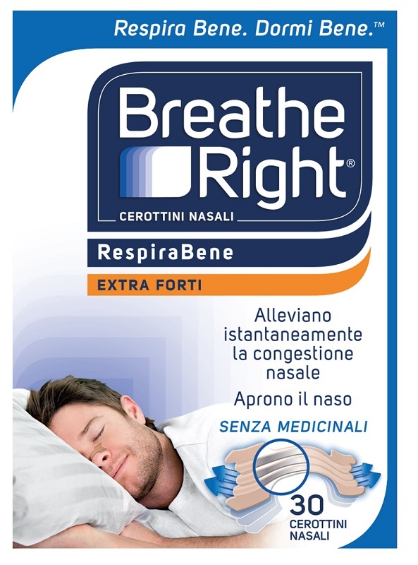 CEROTTI NASALI BREATHE RIGHT EXTRA FORTE 30 PEZZI - Farmacia Bartoli