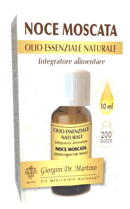 NOCE MOSCATA OLIO ESSENZIALE NATURALE 10 ML - Farmacia Bartoli