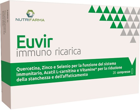 EUVIR IMMUNO RICARICA 20 COMPRESSE - Farmacia Bartoli
