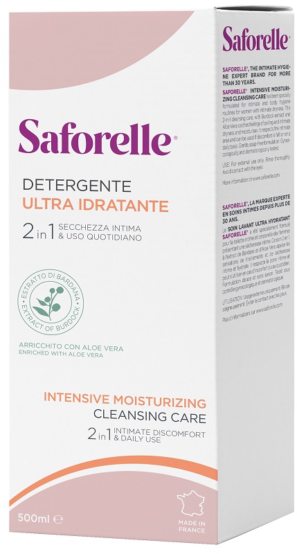 SAFORELLE DETERGENTE ULTRA IDRATANTE 500 ML - Farmacia Bartoli