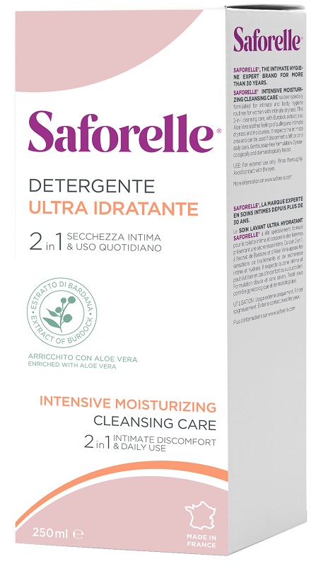 SAFORELLE DETERGENTE ULTRA IDRATANTE 250 ML - Farmacia Bartoli