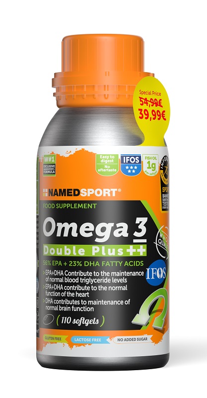 OMEGA 3 DOUBLE PLUS 110 SOFTGEL PROMO - Farmacia Bartoli