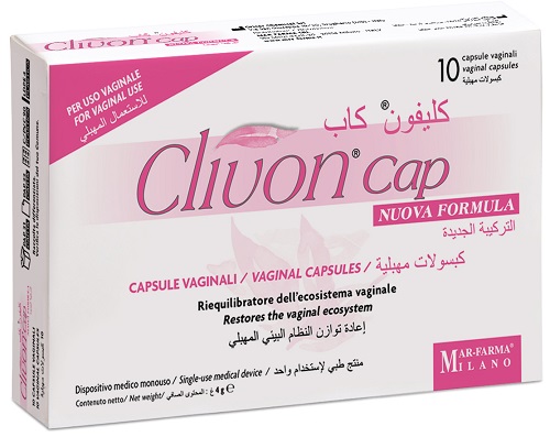 CLIVON CAP NUOVA FORMULA 10 CAPSULE VAGINALI - Farmacia Bartoli