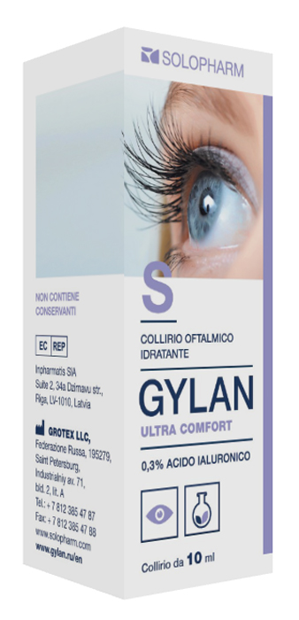 GYLAN ULTRA COMFORT GOCCE OFTALMICHE 10 ML - Farmacia Bartoli