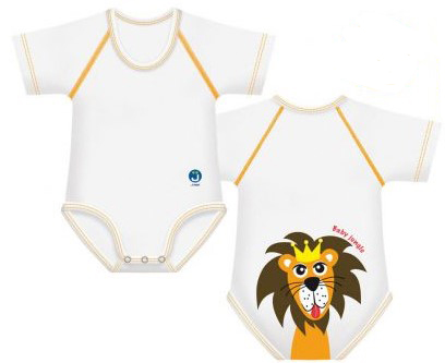 BODY 0-36M BIO COTTON 4SEASON BABY JUNGLE LEONE - Farmacia Bartoli