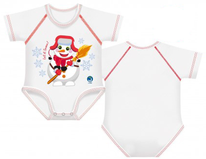 BODY 0-36M BIO COTTON WARM LET IT SNOW PUPAZZO DI NEVE - Farmacia Bartoli