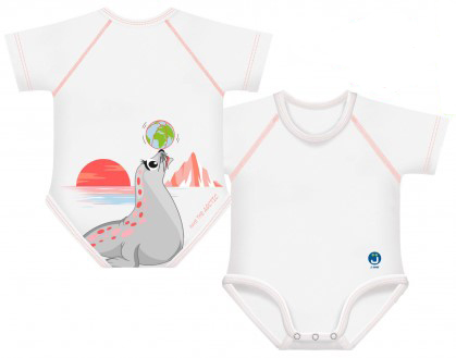 BODY 0-36M BIO COTTON WARM ARCTIC ADVENTURE FOCA - Farmacia Bartoli