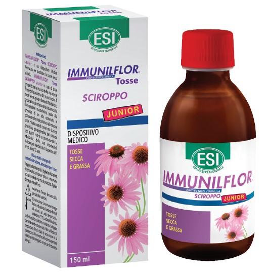 ESI IMMUNILFLOR SCIROPPO TOSSE JUNIOR 150 ML - Farmacia Bartoli