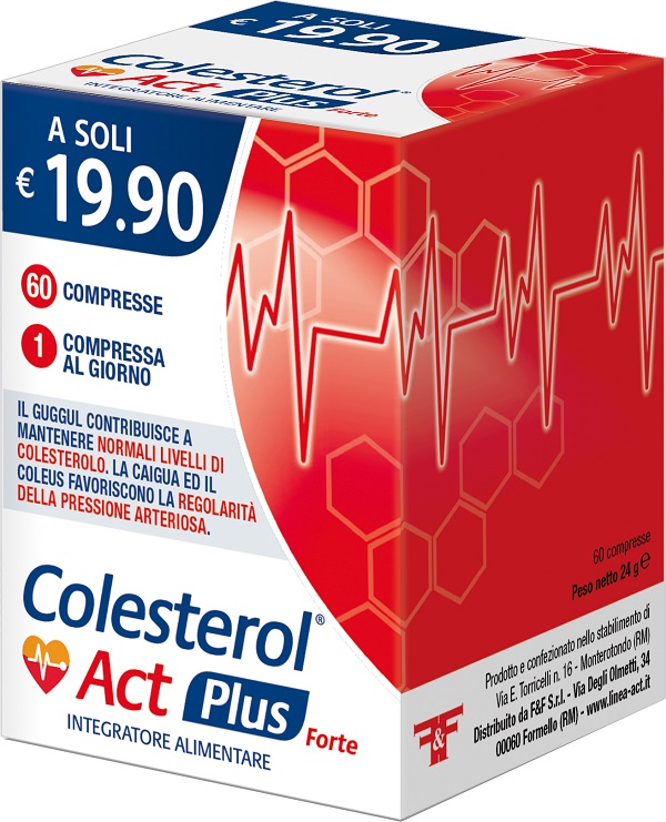 COLESTEROL ACT PLUS FORTE 60 COMPRESSE - Farmacia Bartoli