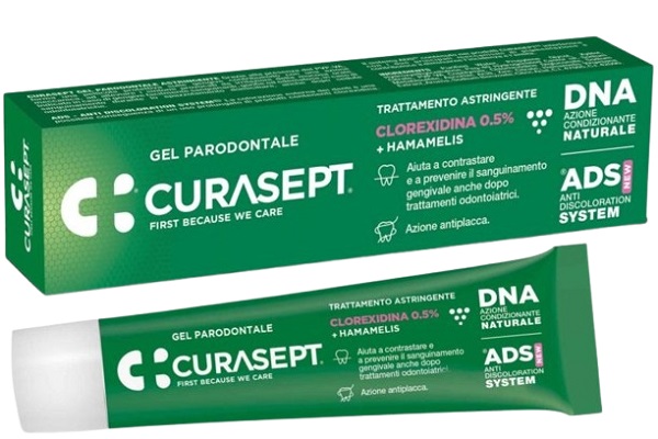 CURASEPT GEL PARODONTALE ADS DNA TRATTAMENTO ASTRINGENTE 30 ML - Farmacia Bartoli
