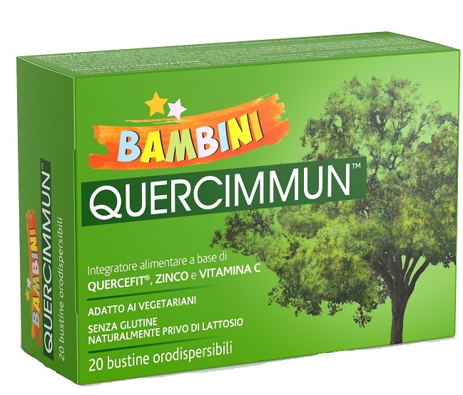 QUERCIMMUN BAMBINI 20 BUSTINE OROSOLUBILI - Farmacia Bartoli