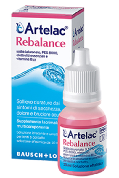 ARTELAC REBALANCE GOCCE OCULARI MULTIDOSE SENZA CONSERVANTI 10 ML - Farmacia Bartoli